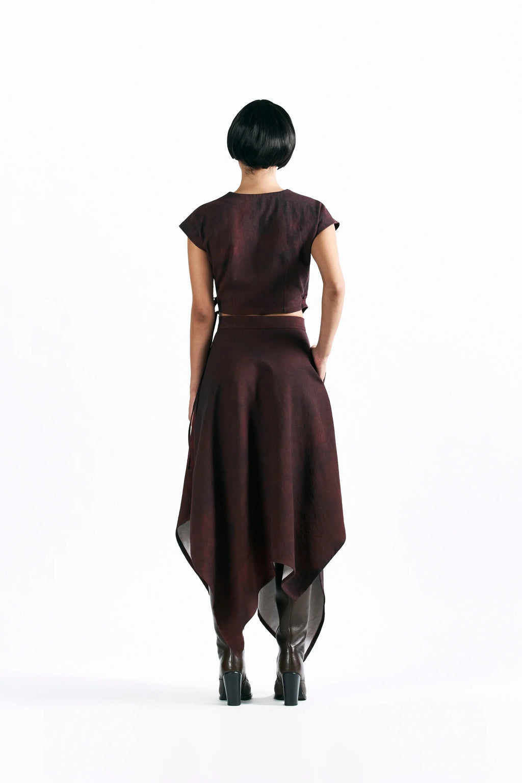 Merlot Muse Wrap Top