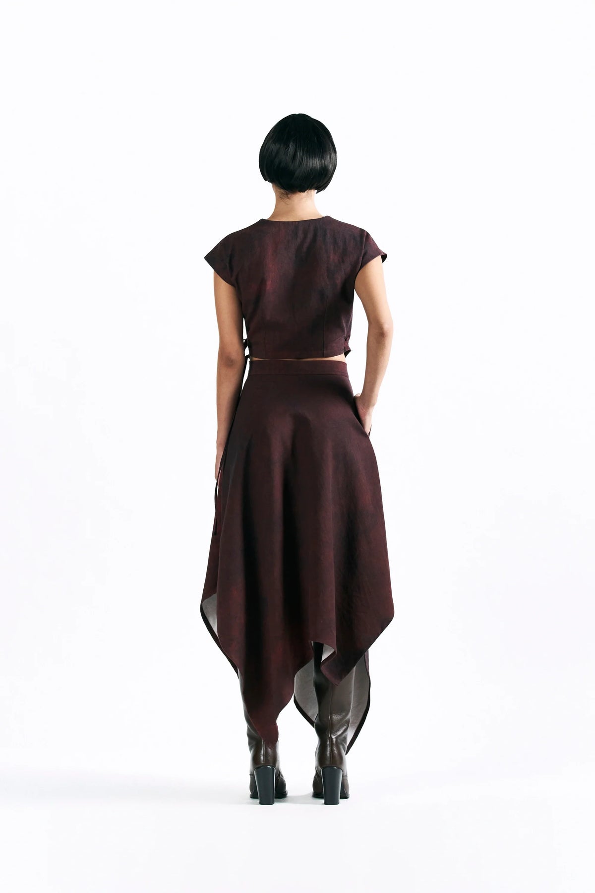 Merlot Muse Wrap Top