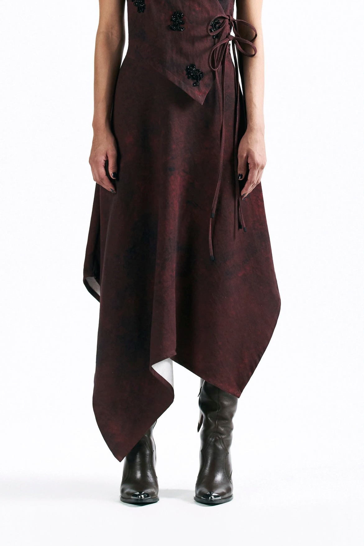 Merlot Muse Handkerchief Skirt