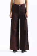 Merlot Muse Straight Trousers