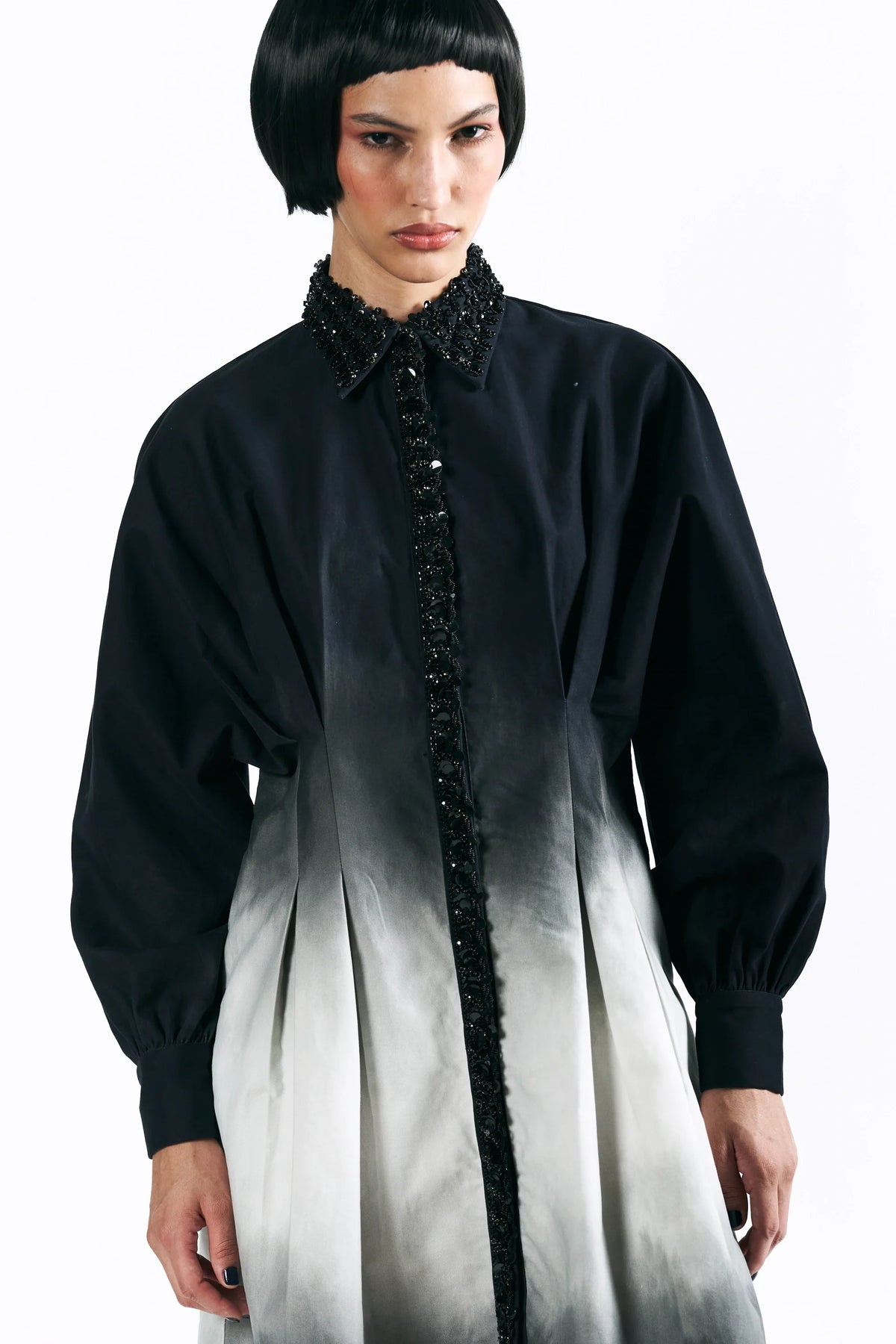 Midnight Wash Kimono Dress view 2 — Pocketful of Cherrie, The Curated Collective