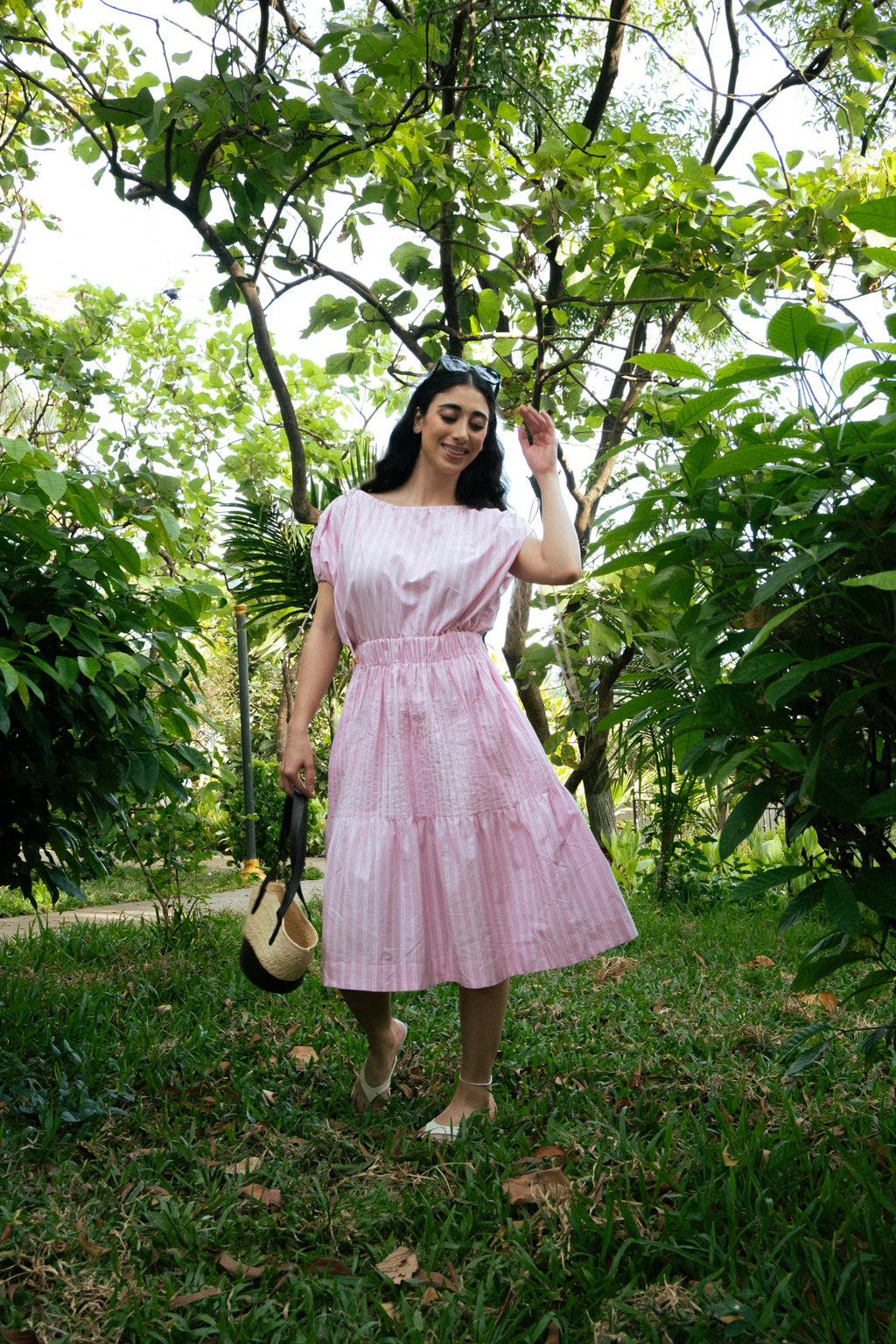 Rosé Cinch Dress