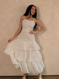 White Broderie Anglaise Dress