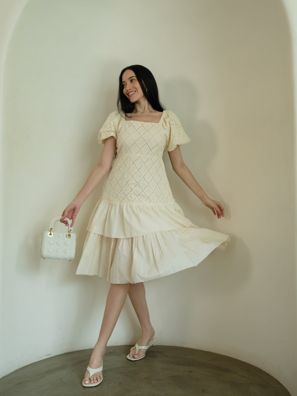 Broderie Anglaise Dress