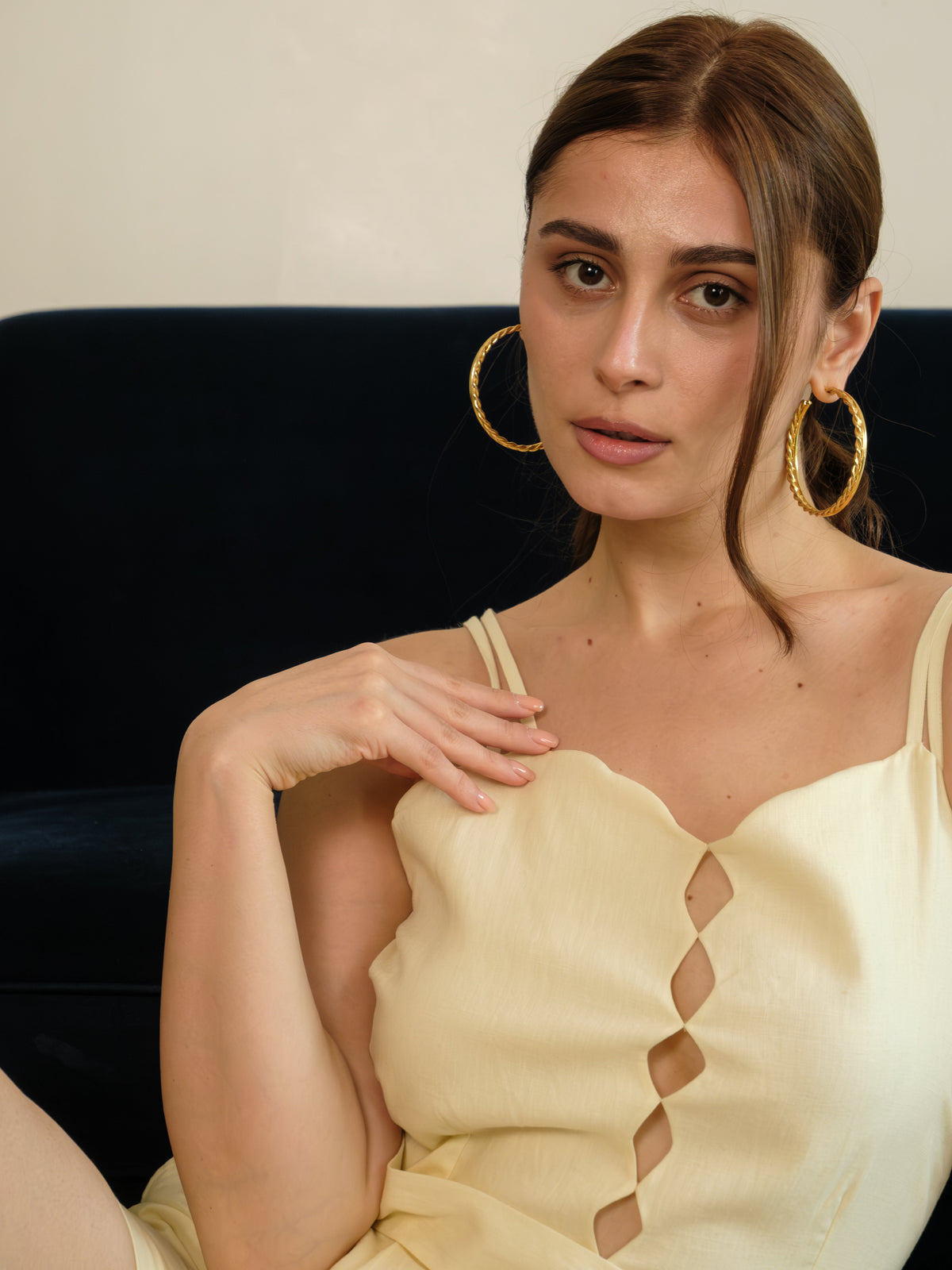 Aurelia Scallop Jumpsuit