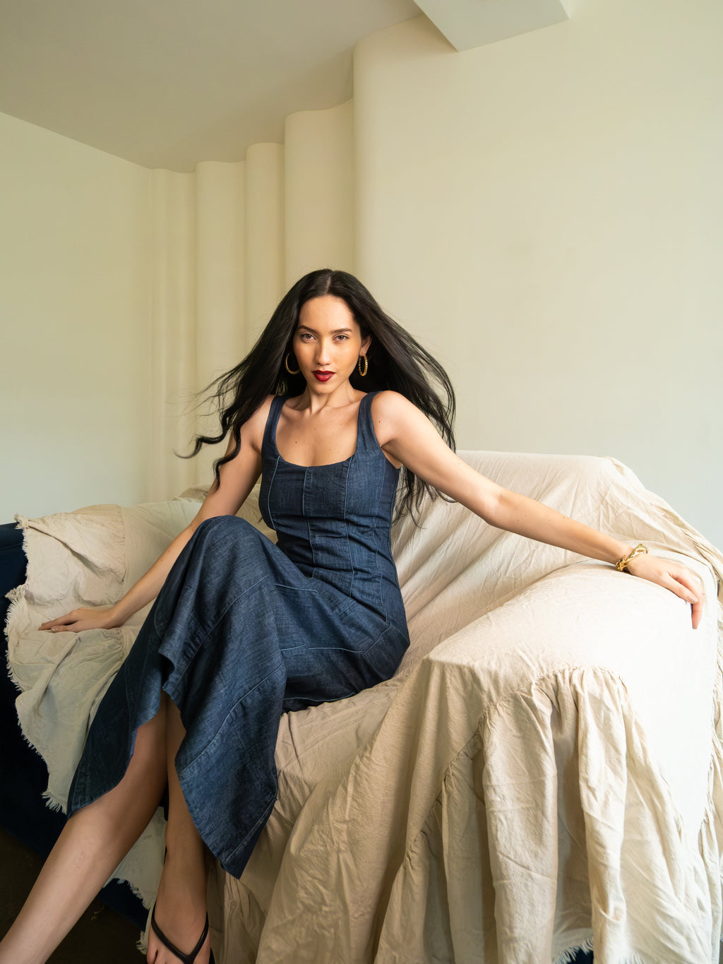 Atelier Indigo Dress