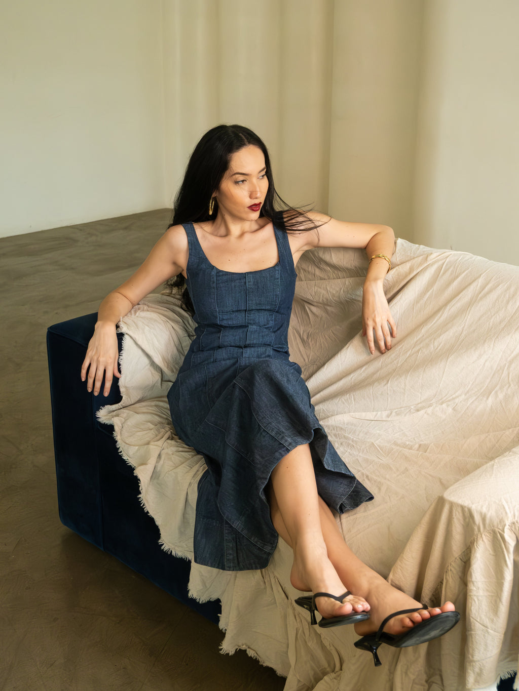 Atelier Indigo Dress