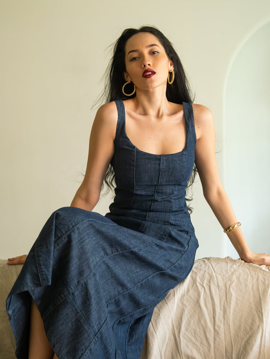 Atelier Indigo Dress