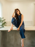 Riviera Indigo Vest Set