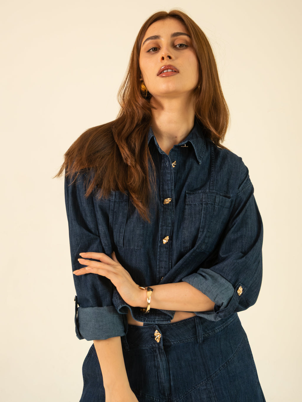 Utility  Indigo Co-ord