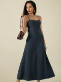 Midnight Tide Slip Dress