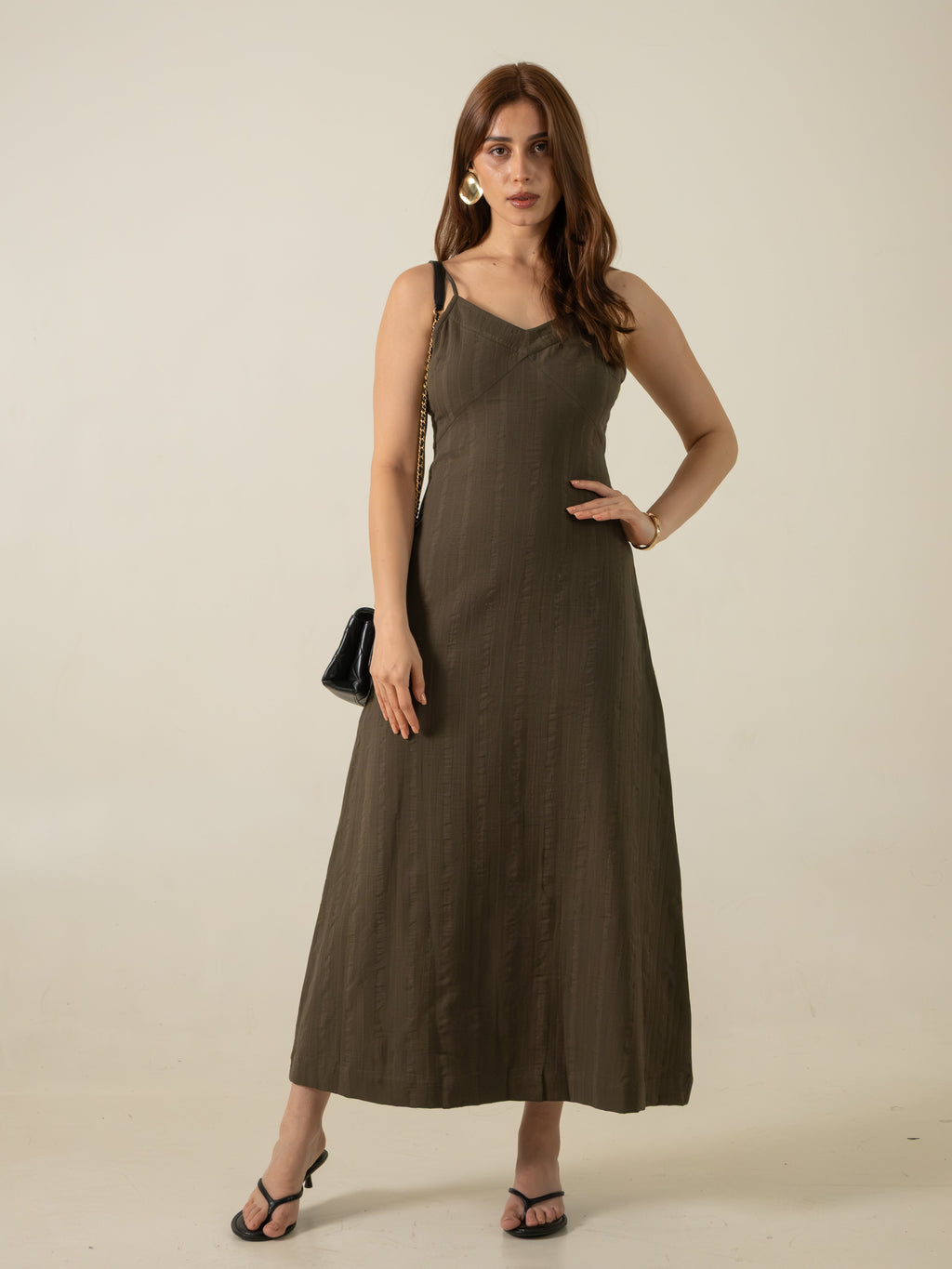 Olive Gardens Slip Dress