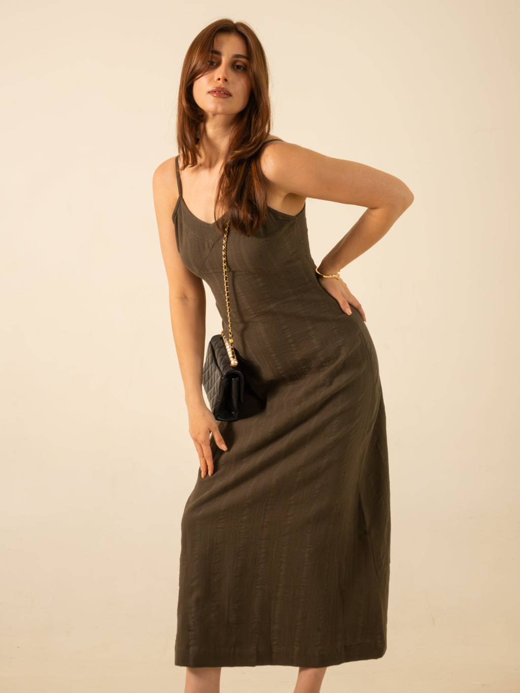 Olive Gardens Slip Dress