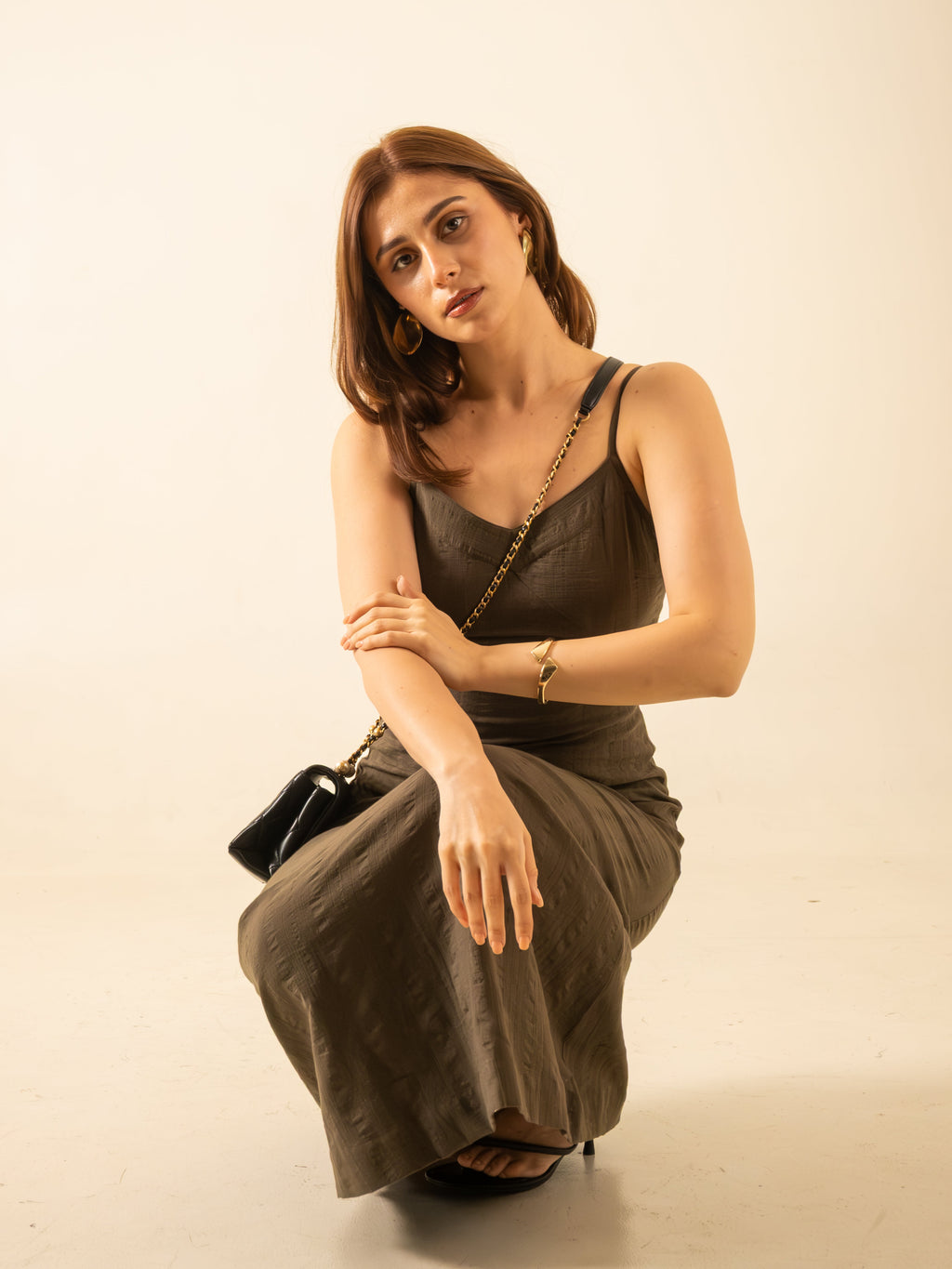 Olive Gardens Slip Dress