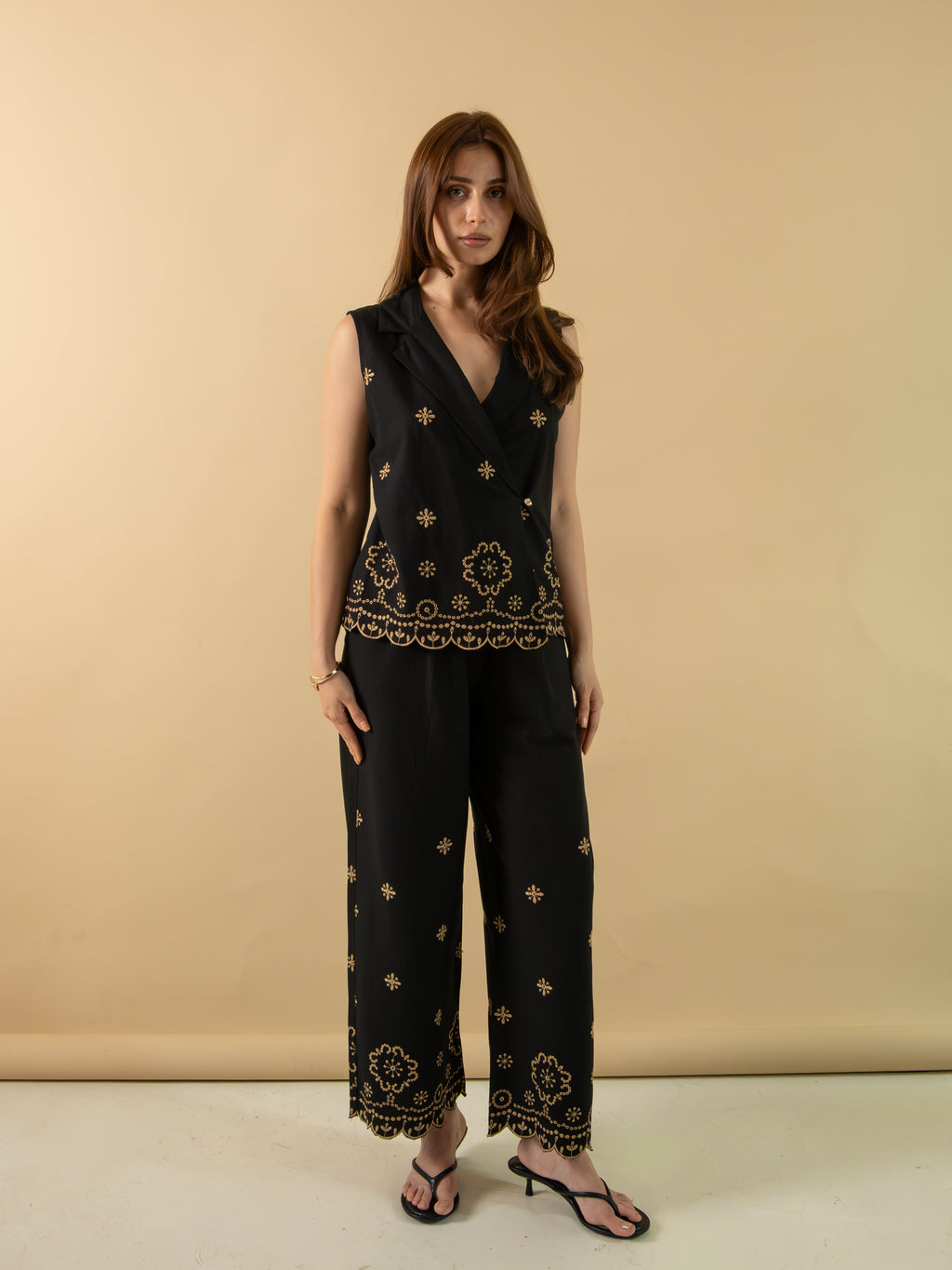Noir Tailored Set