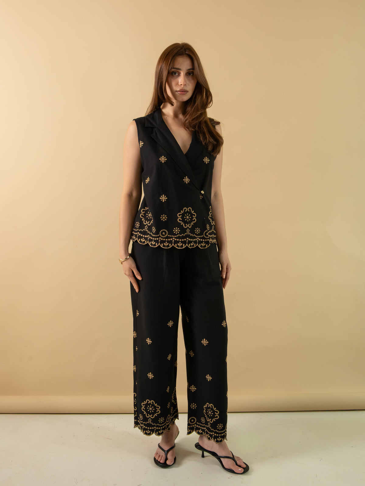 Noir Tailored Set