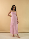 Blush Column Dress