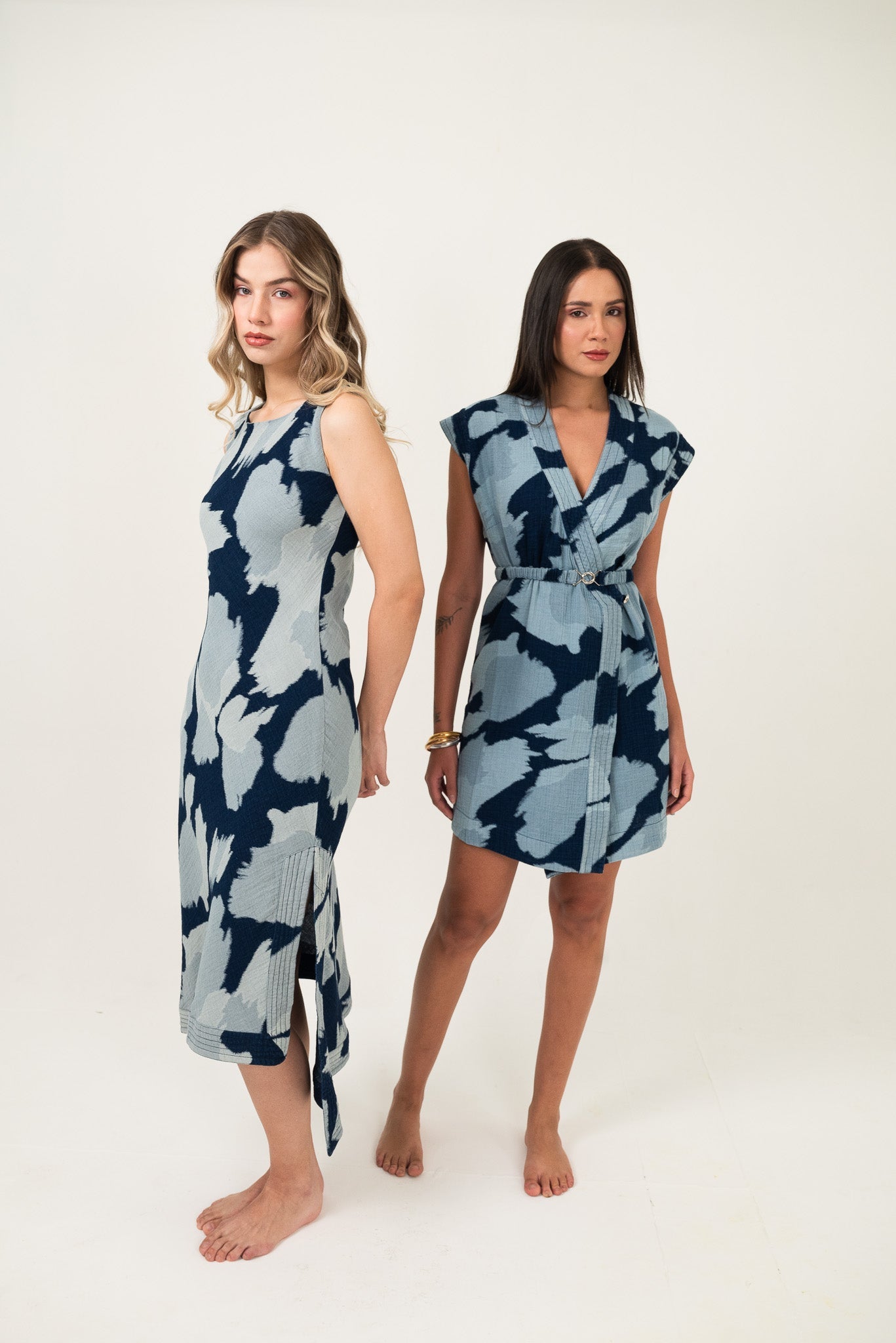 Shibori Tide Midi