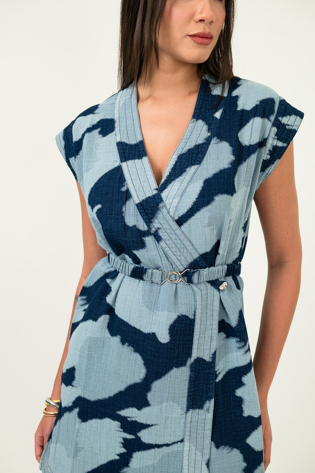 Shibori Breeze Wrap