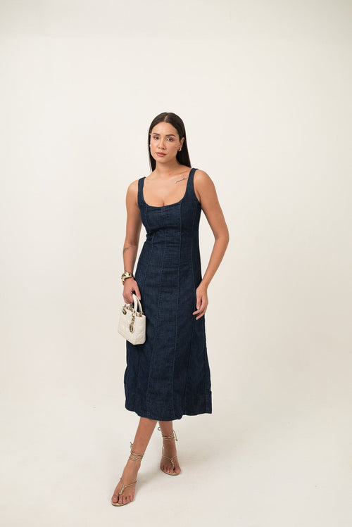 Atelier Indigo Dress