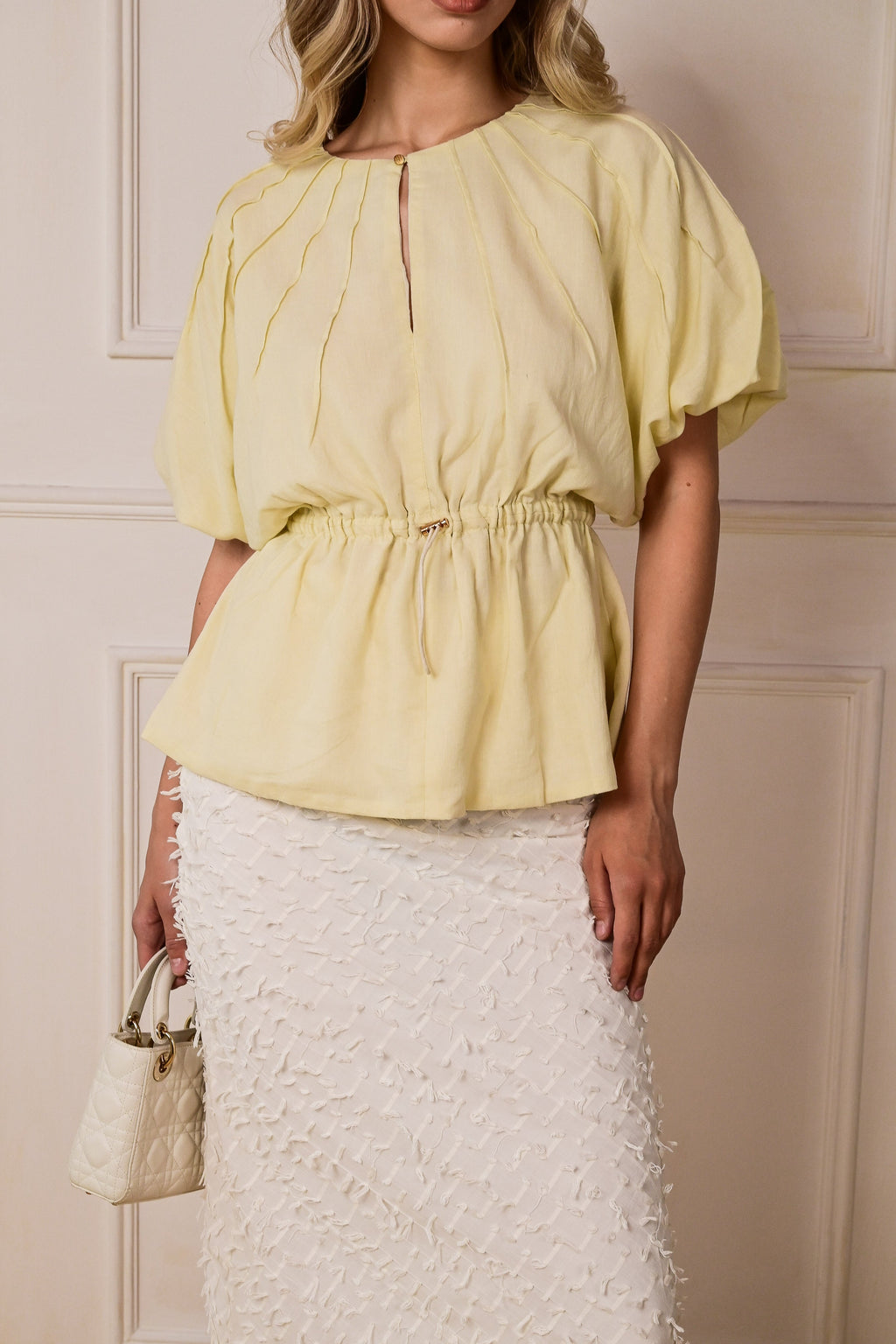 Solene Gathered Top