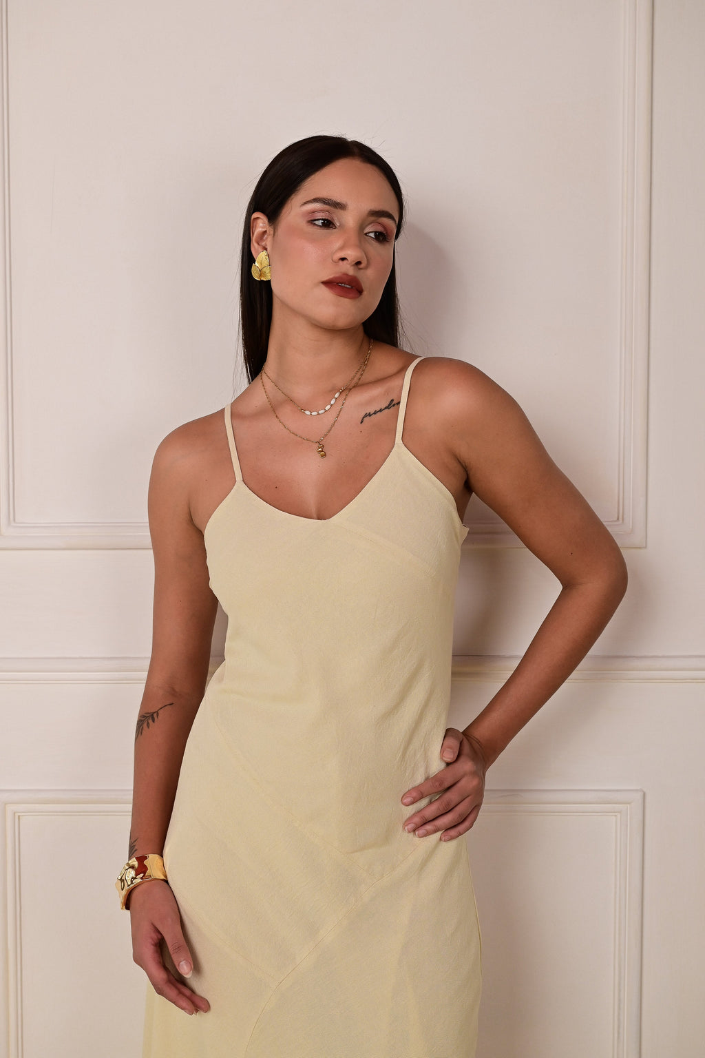 Aurelia Bias Dress