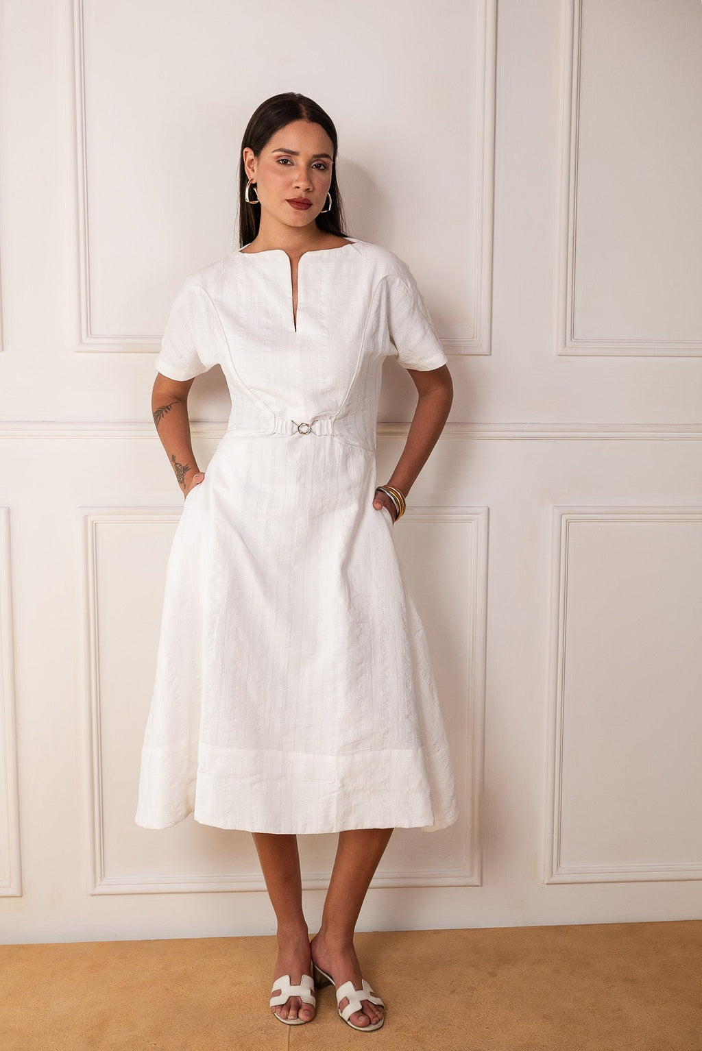 Solene Cinch Dress