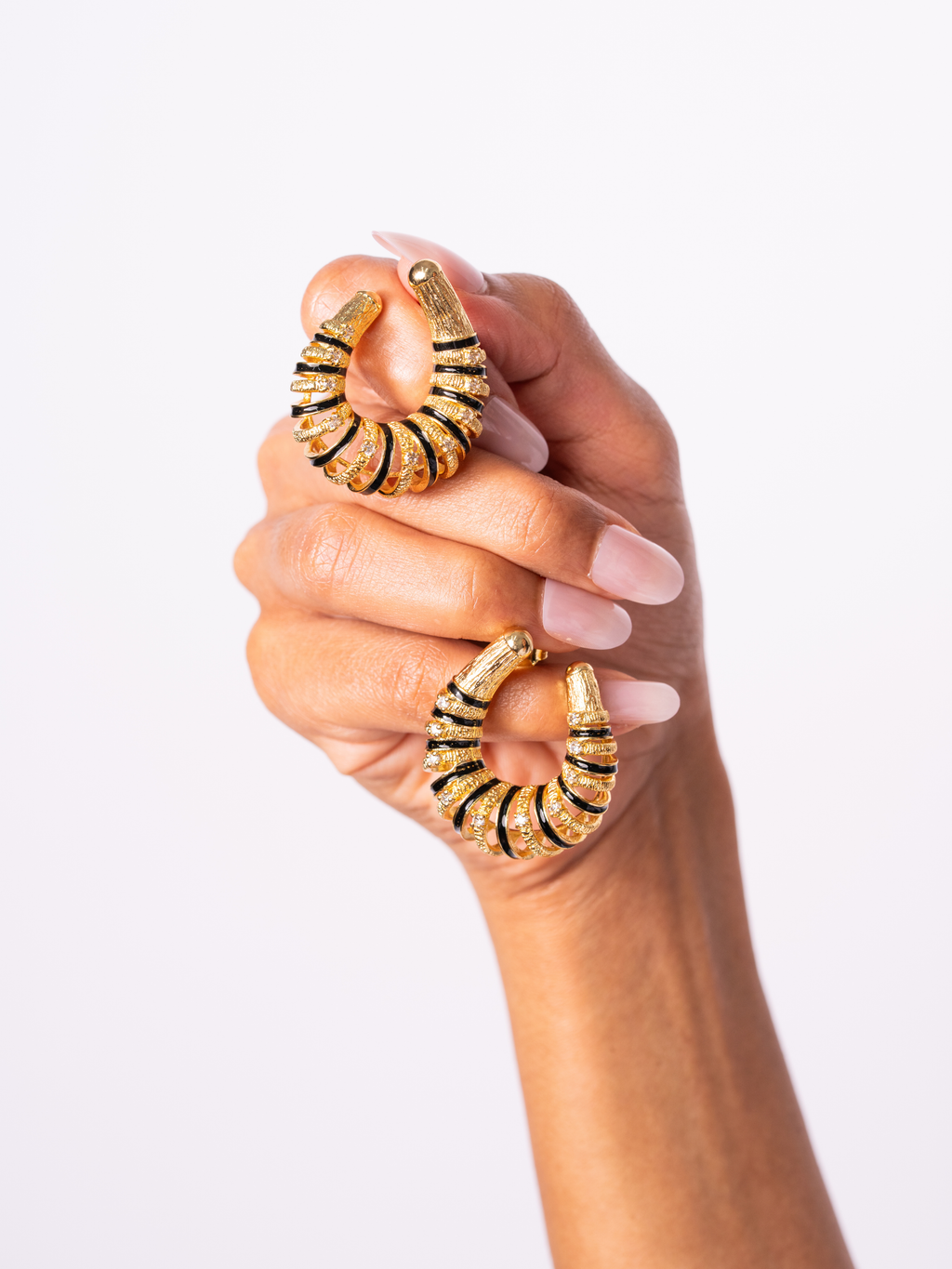 Maribel Enamel Earrings