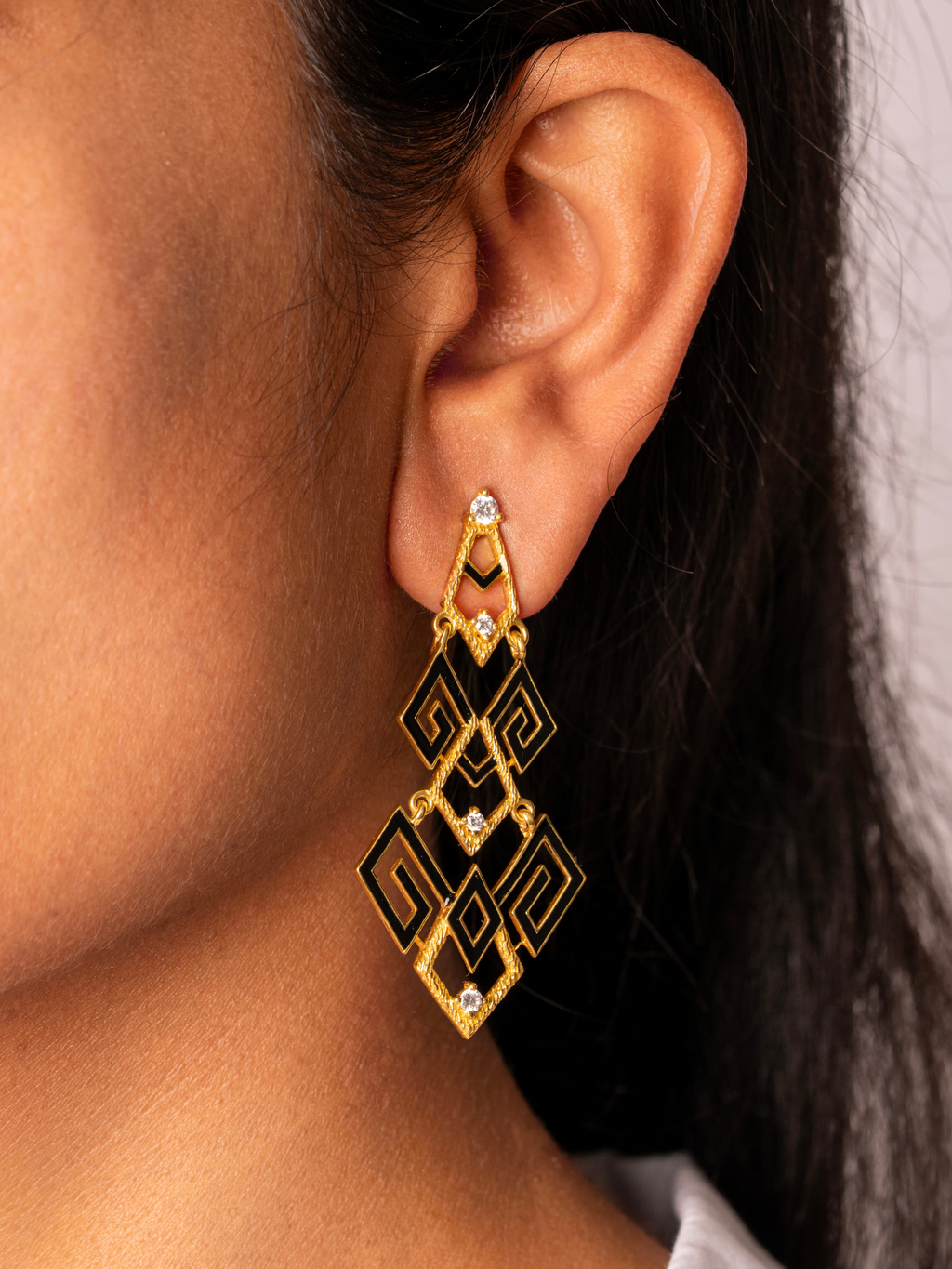 Elysia Gold Earrings
