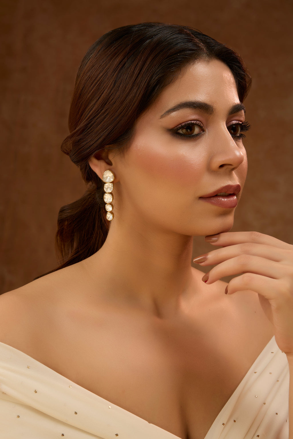 Classic Drop Moissanite Earrings