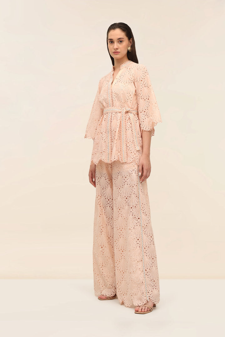 Ecru Kimono Top