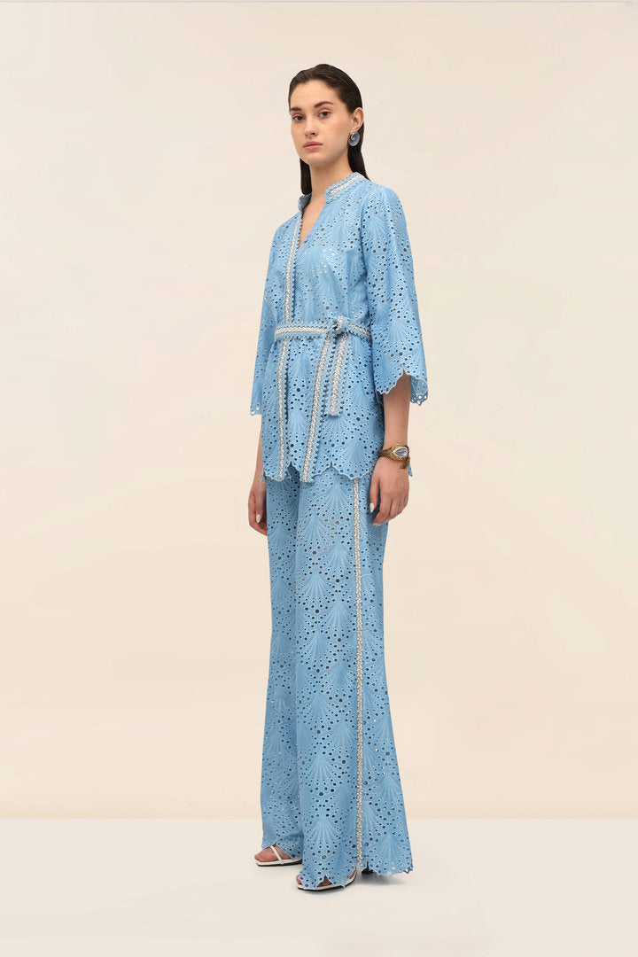 Ecru Kimono Top