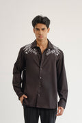Monochrome Botanical Shirt