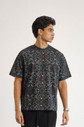 Printed Botanic Jali  T-shirt