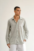Botanical Horse Stripes Shirt
