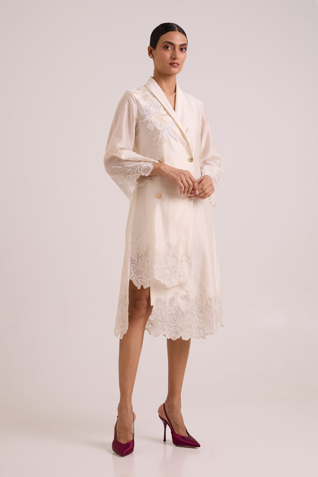 Logan - Quattro Button Blazer Dress