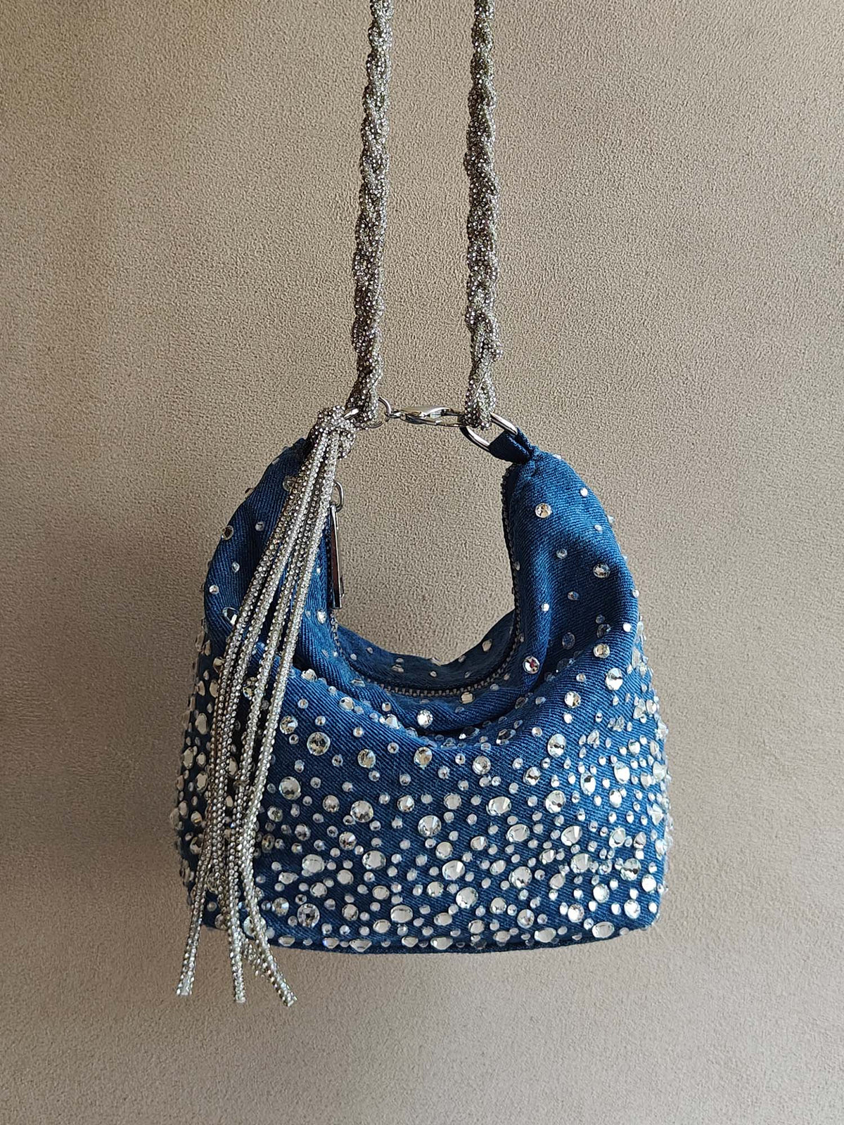Denim Hobo Bag — the-curated-collective-in, The Curated Collective