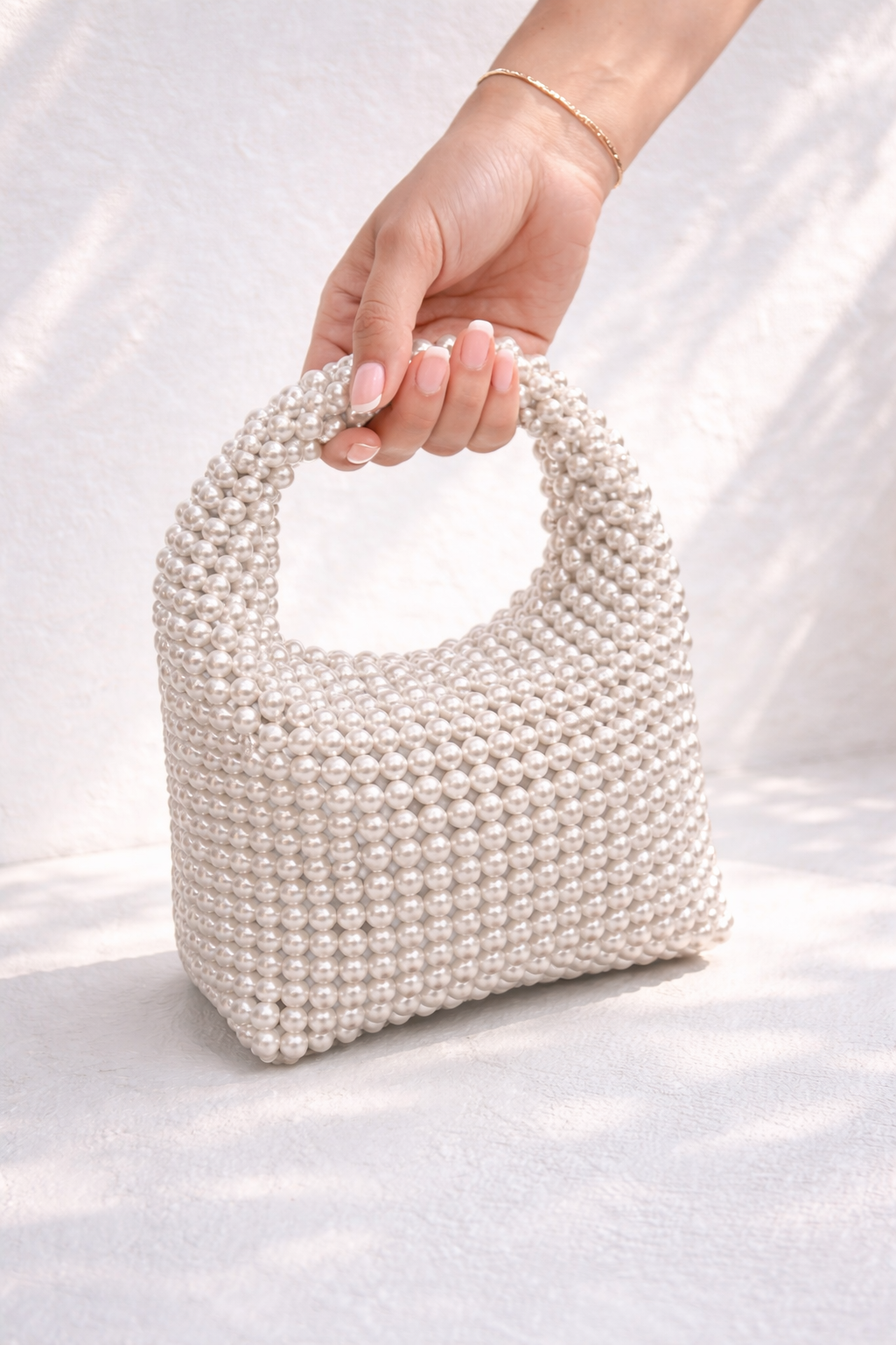 Pearl Hobo Bag