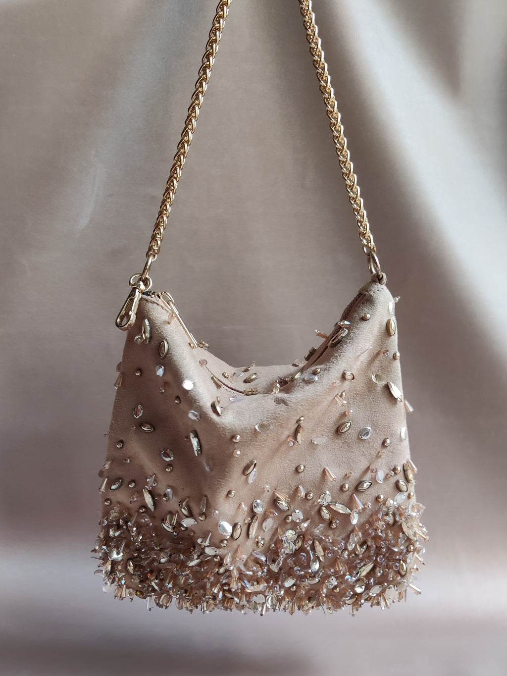 Gold Hobo Bag