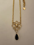 Floral Skull with drop