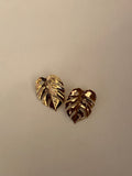 Monsttera Leaf Earring