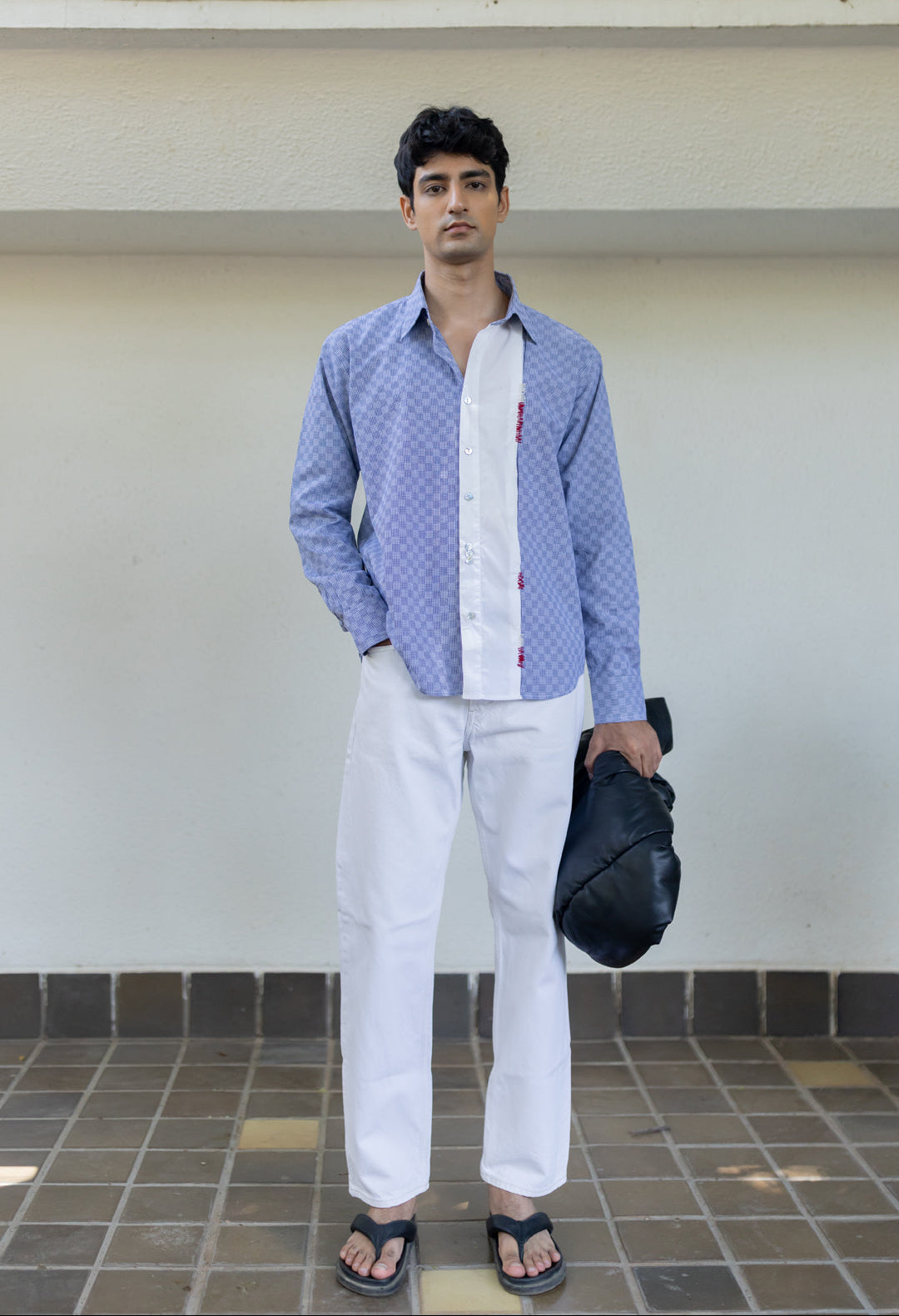 Micro check shirt — annstudios.in, The Curated Collective
