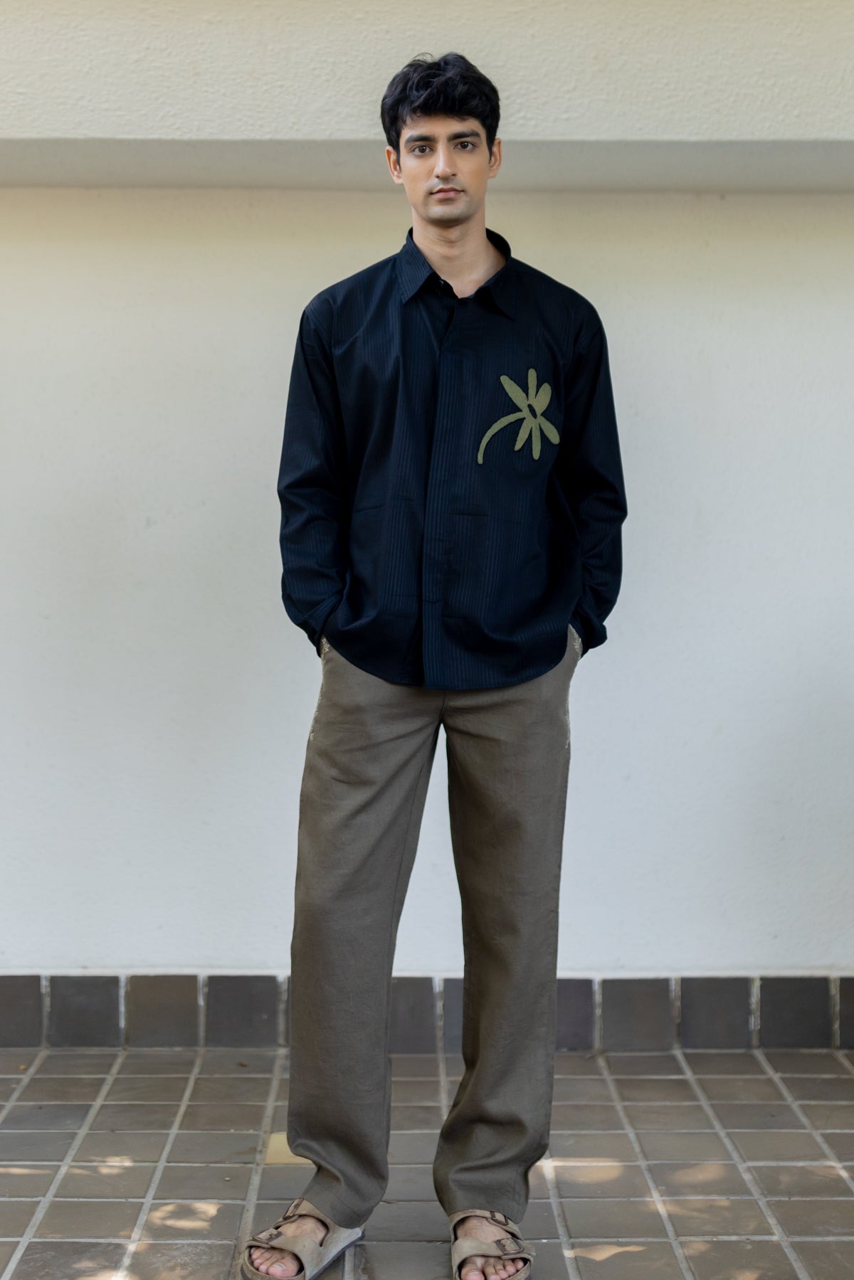 Èlan appliqué shirt — annstudios.in, The Curated Collective