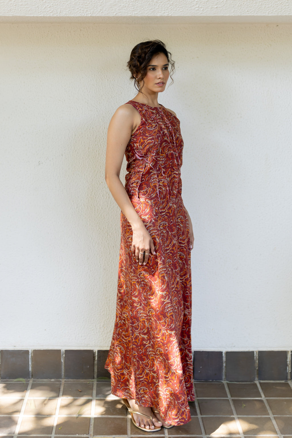 Ember linen dress