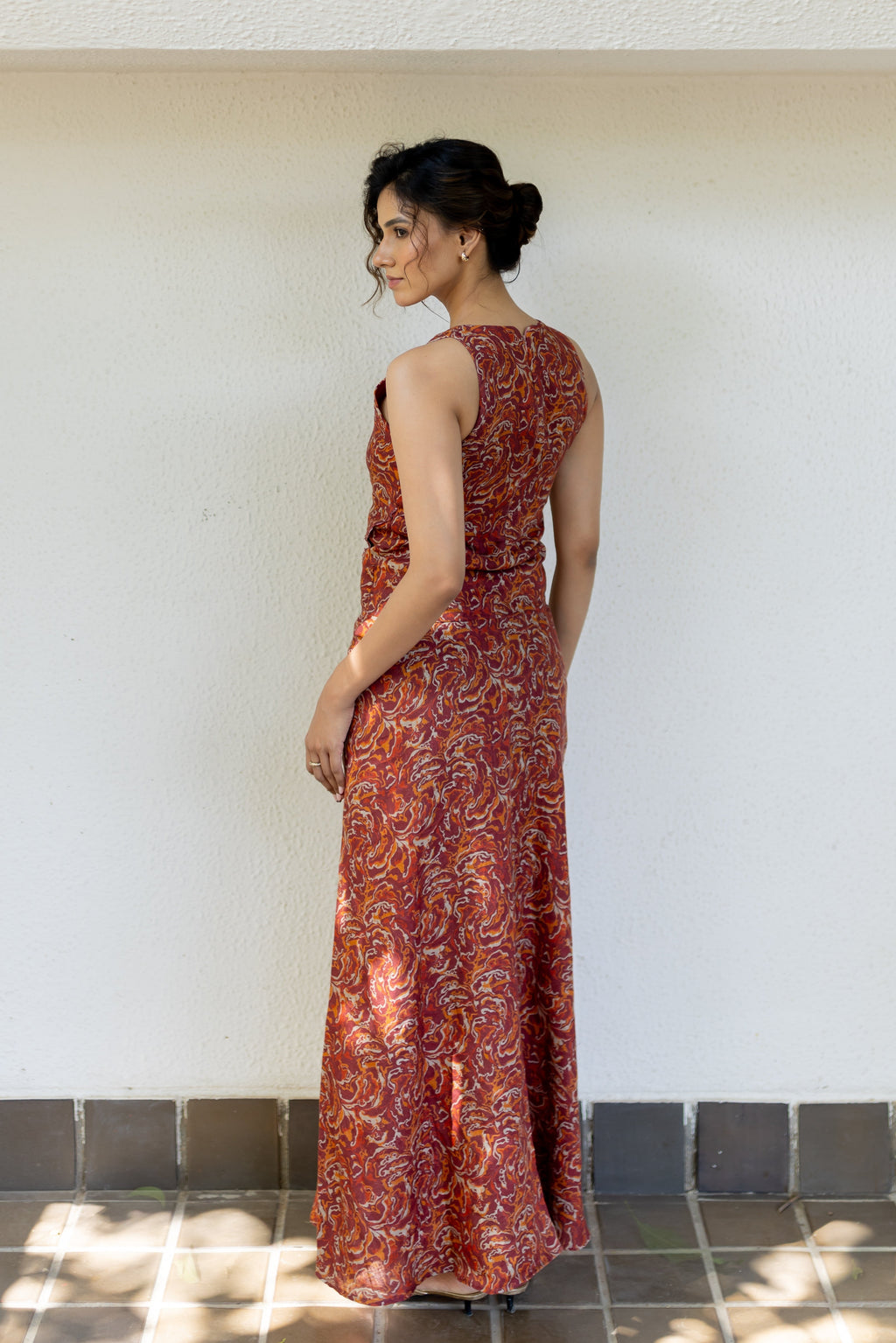 Ember linen dress