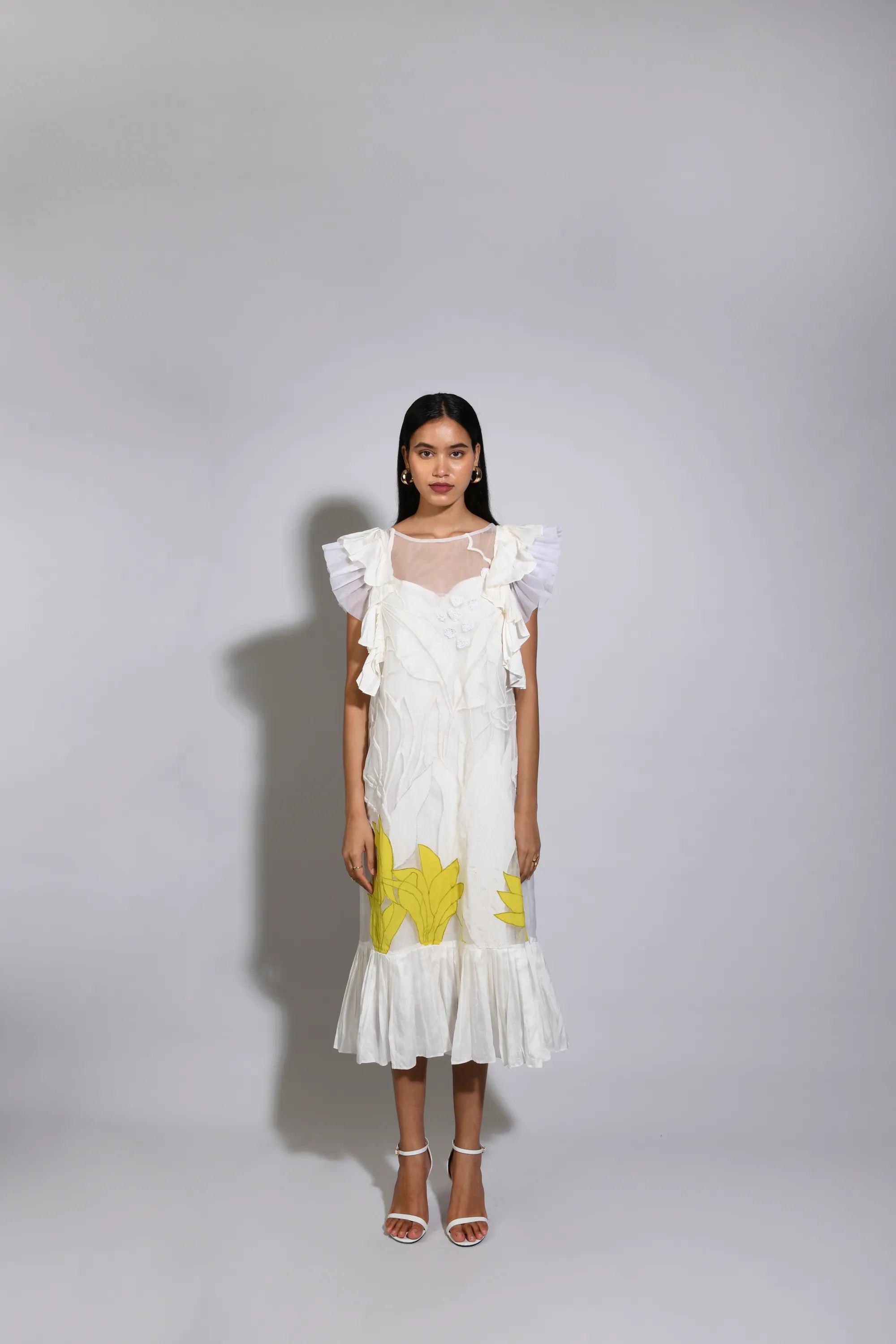 LA PERLA  PLEATED DRESS