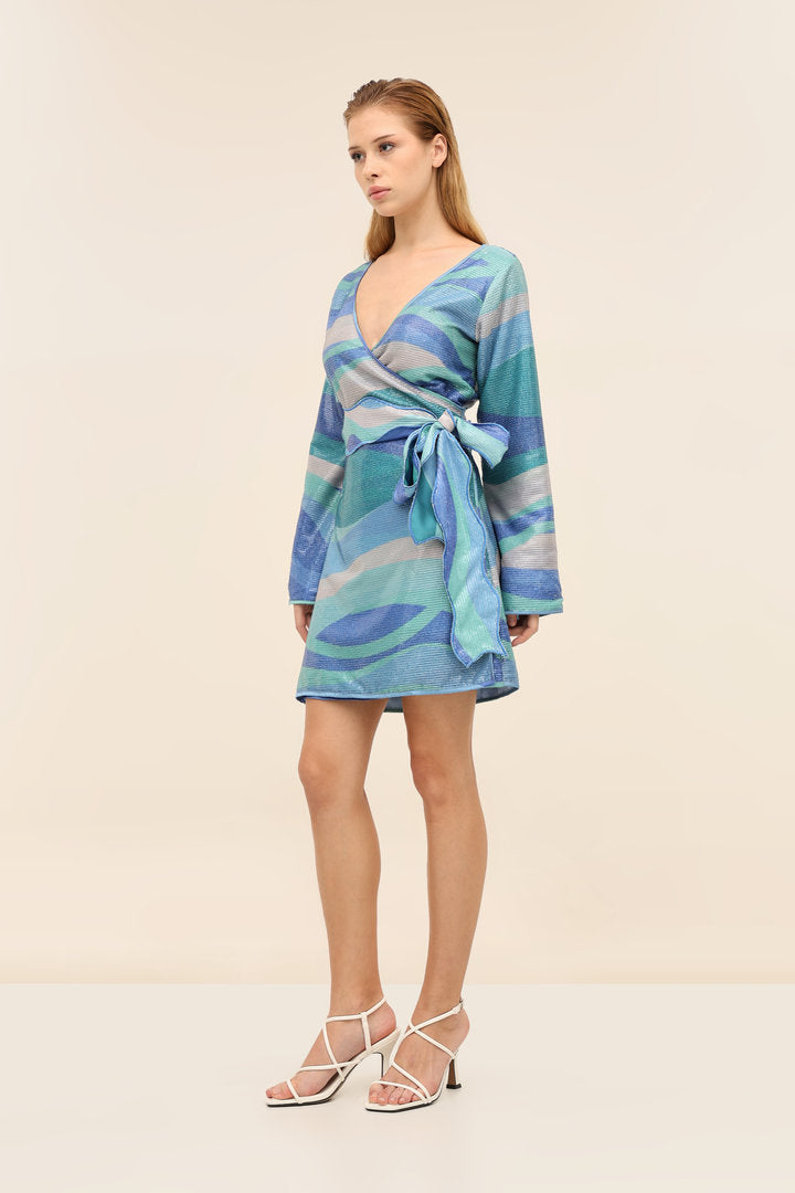 Iris Tie-Up Dress