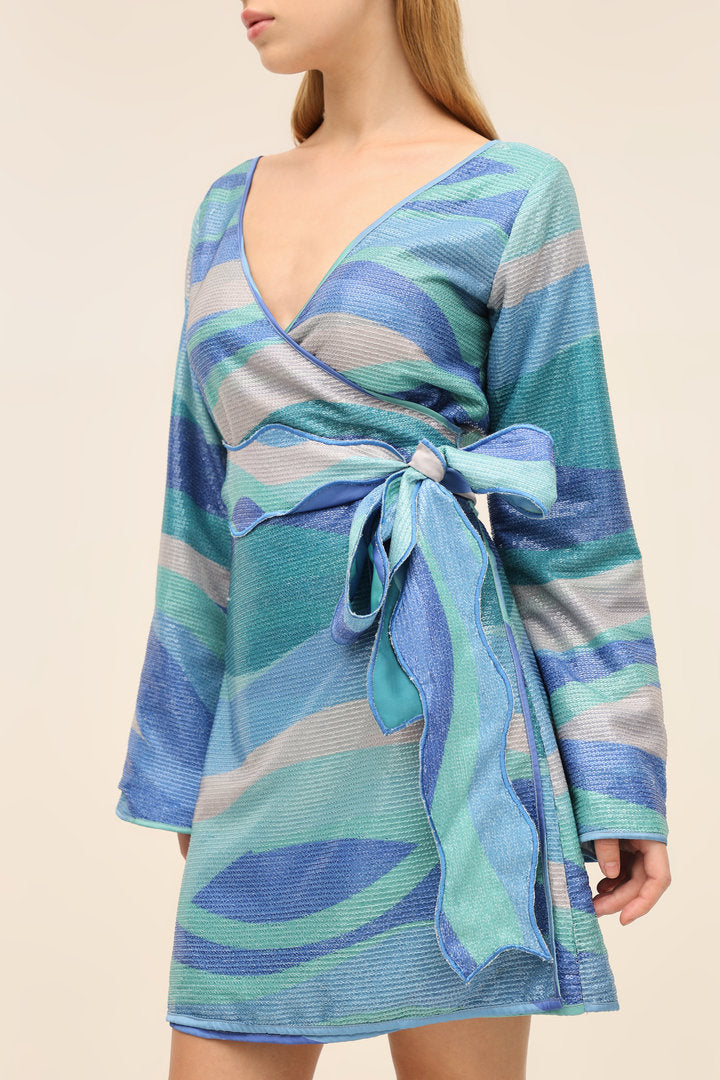 Iris Tie-Up Dress