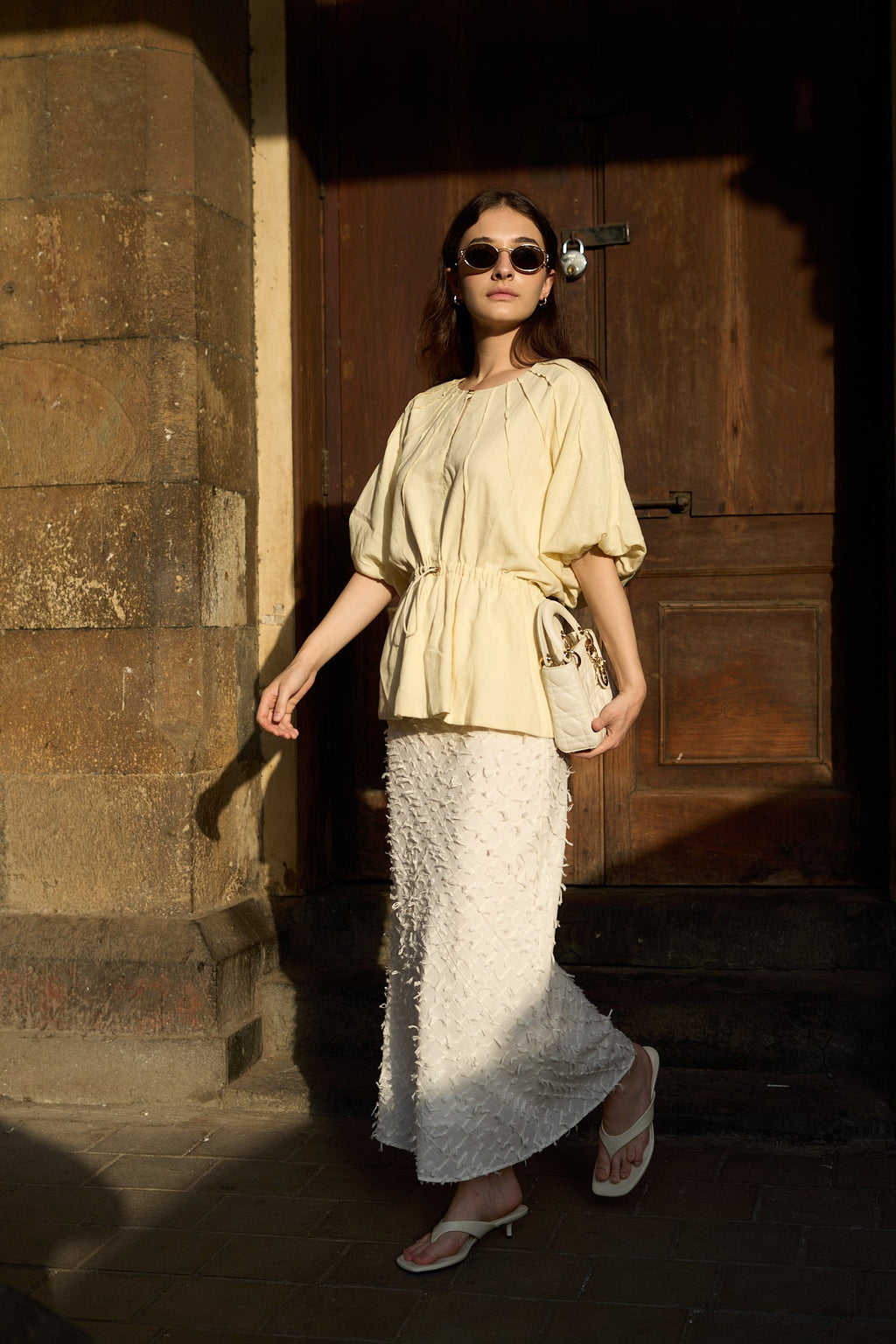 Solene Gathered Top
