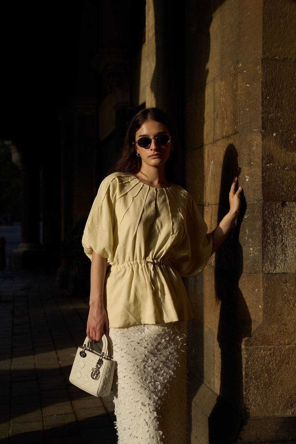 Solene Gathered Top